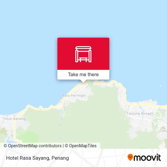 Hotel Rasa Sayang map