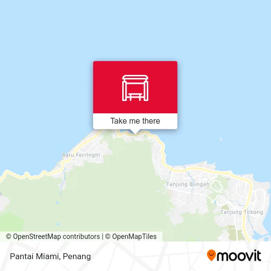 Pantai Miami map