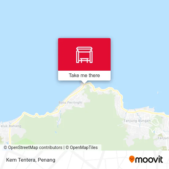 Kem Tentera map
