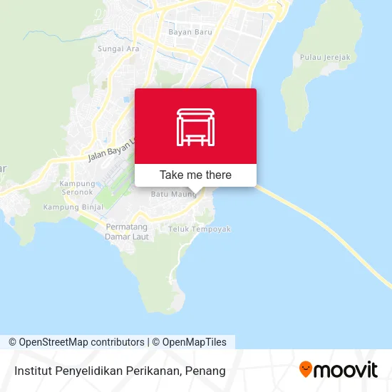 Institut Penyelidikan Perikanan map