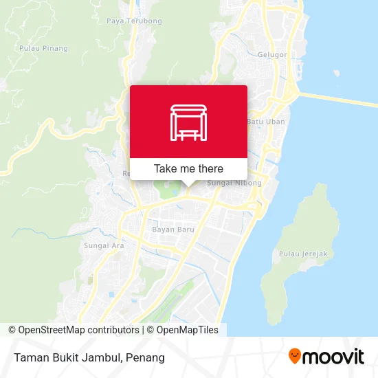 Taman Bukit Jambul map