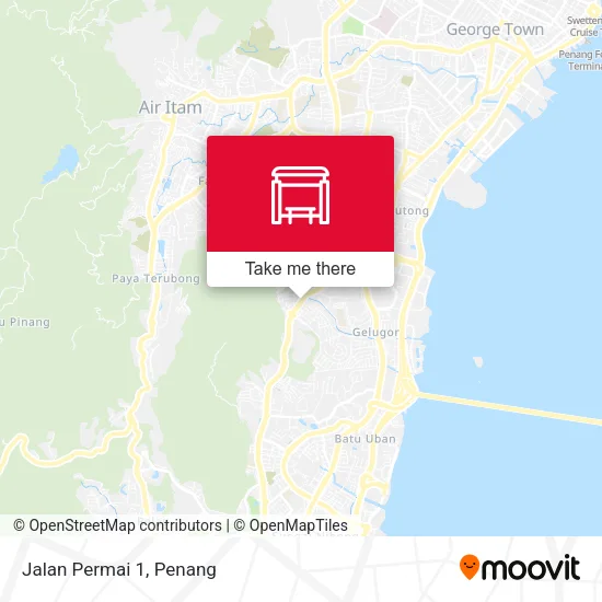 Jalan Permai 1 map