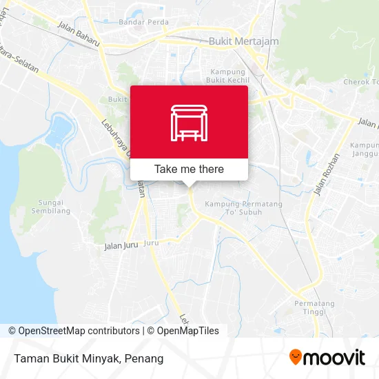 Taman Bukit Minyak map