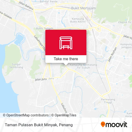 Taman Pulasan Bukit Minyak map