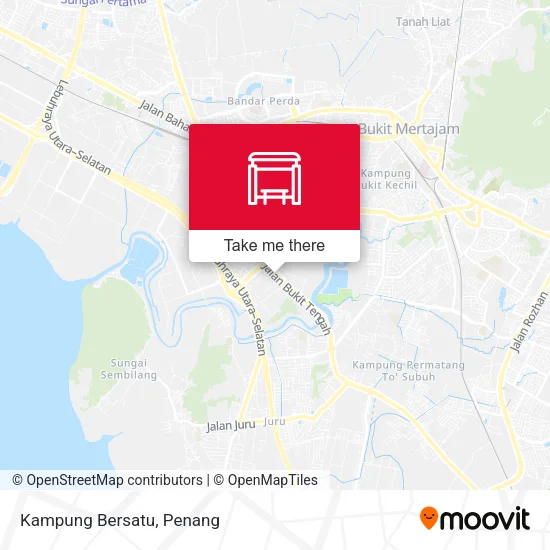 Kampung Bersatu map