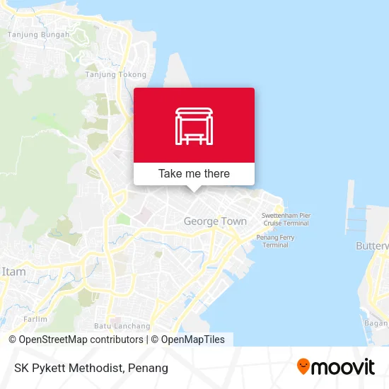 SK Pykett Methodist map