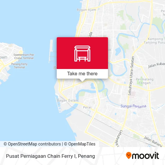 Pusat Perniagaan Chain Ferry I map