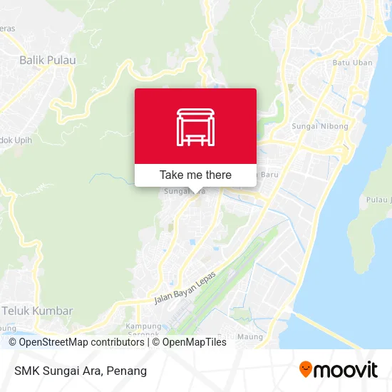 SMK Sungai Ara map