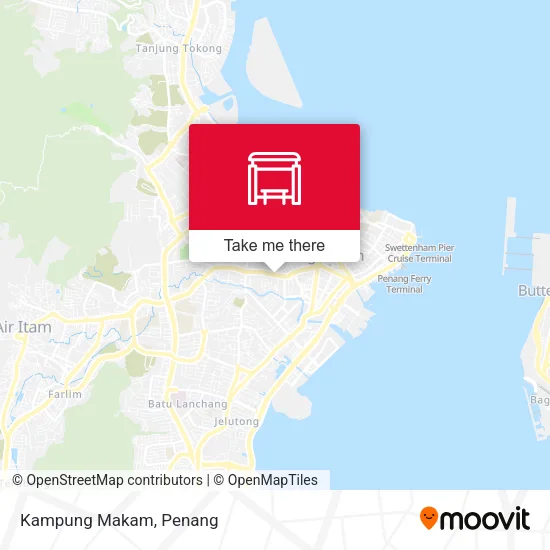 Kampung Makam map