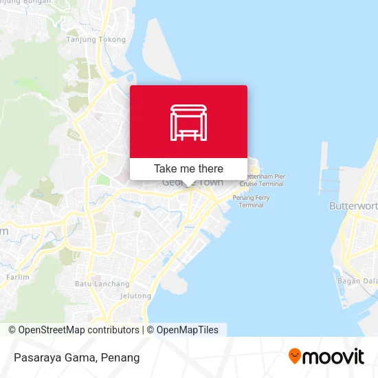 Pasaraya Gama map