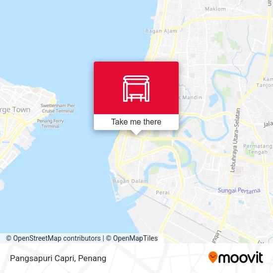 Pangsapuri Capri map