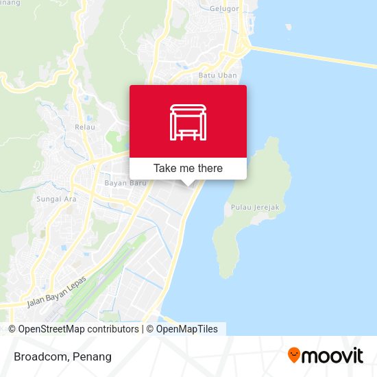 Broadcom map