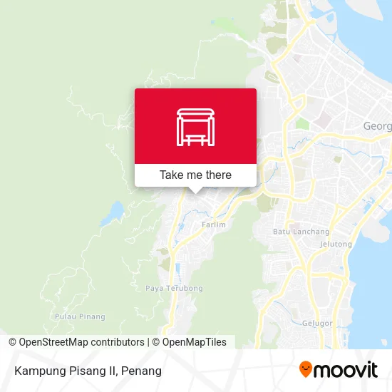 Kampung Pisang II map