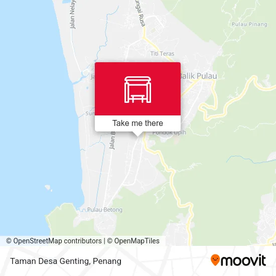Taman Desa Genting map