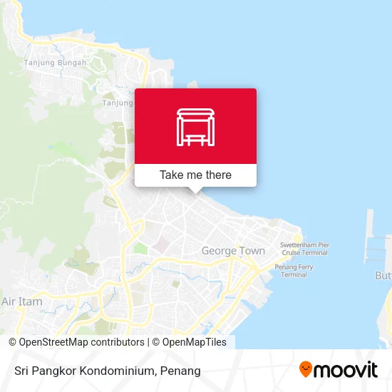 Sri Pangkor Kondominium map