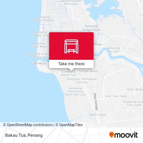 Bakau Tua map