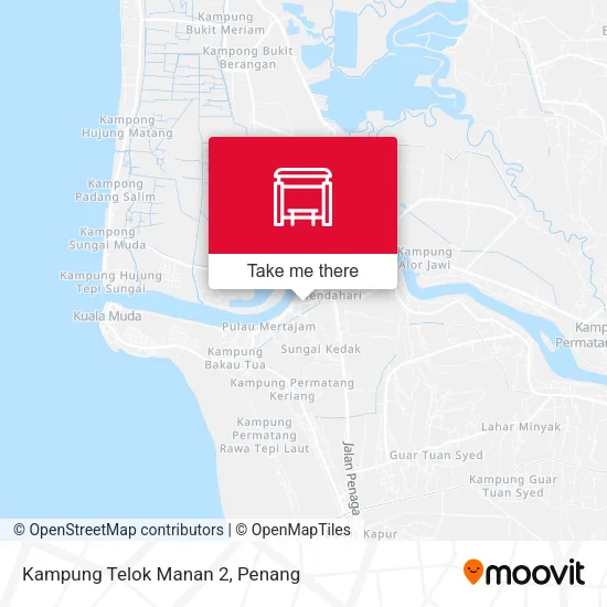 Kampung Telok Manan 2 map