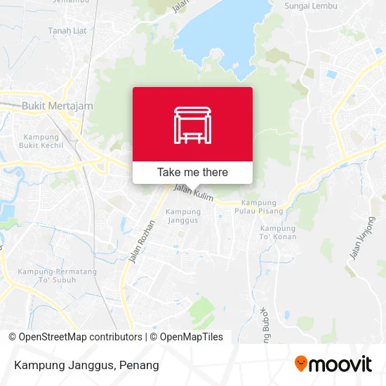 Kampung Janggus map