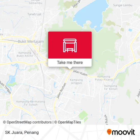 SK Juara map