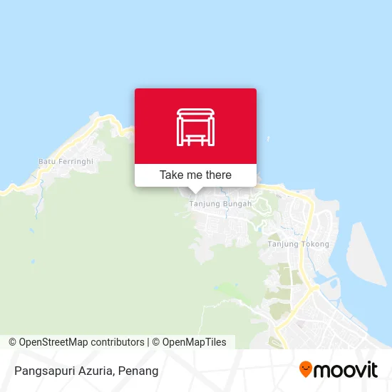 Pangsapuri Azuria map