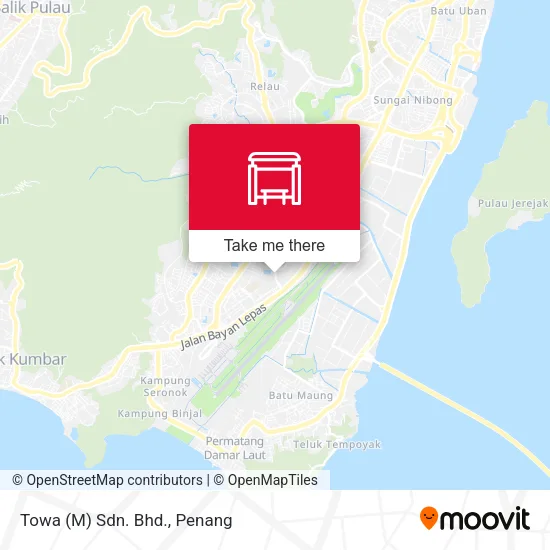 Towa (M) Sdn. Bhd. map
