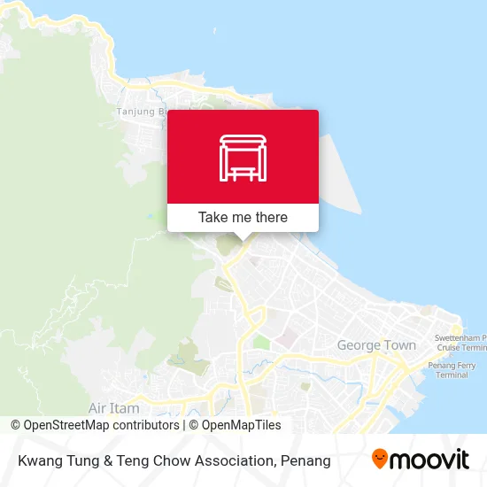 Kwang Tung & Teng Chow Association map