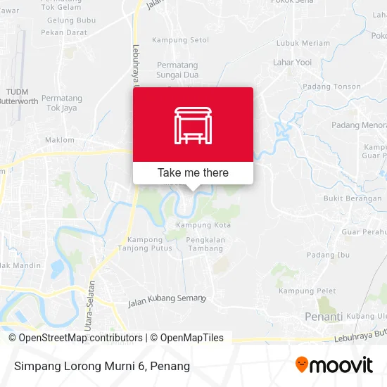 Simpang Lorong Murni 6 map