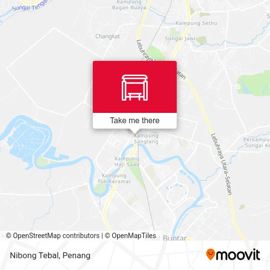Nibong Tebal map