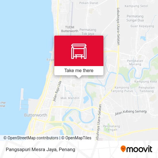 Pangsapuri Mesra Jaya map