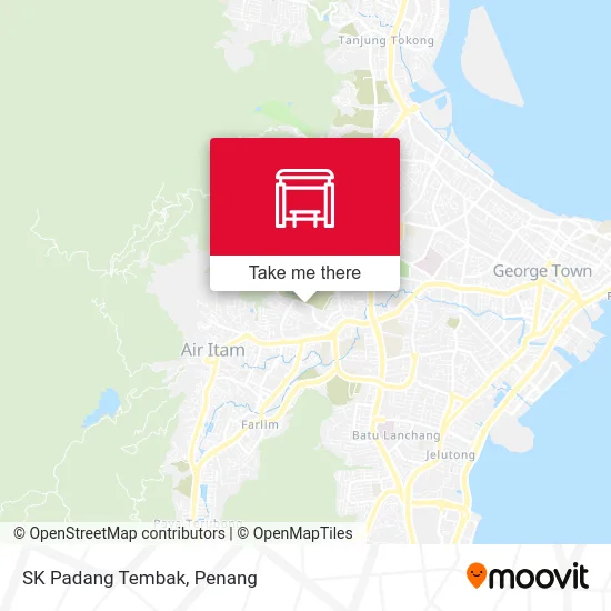 SK Padang Tembak map