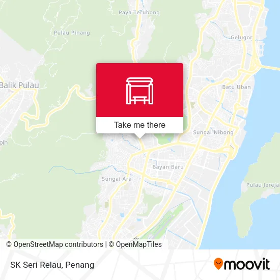 SK Seri Relau map
