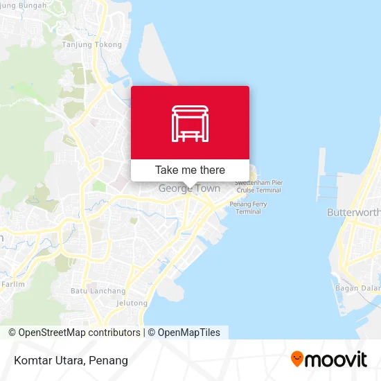 Komtar Utara map