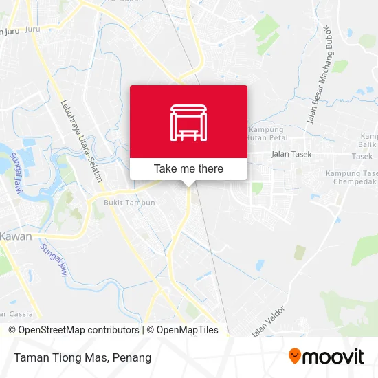 Taman Tiong Mas map