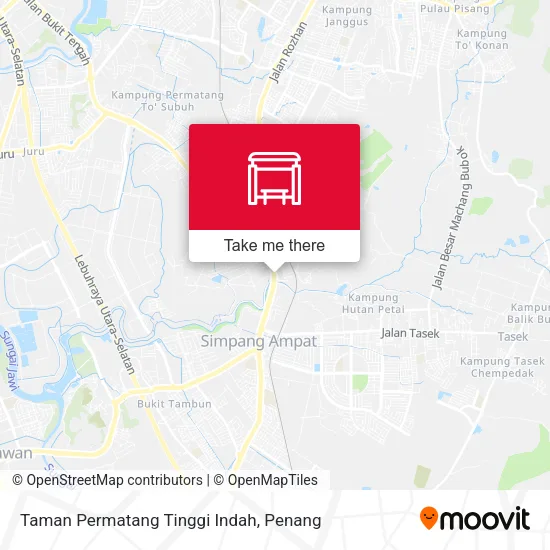 Taman Permatang Tinggi Indah map