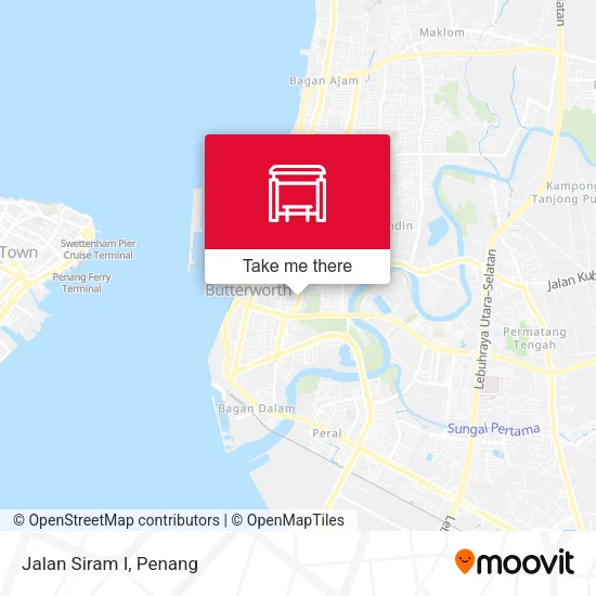 Jalan Siram I map