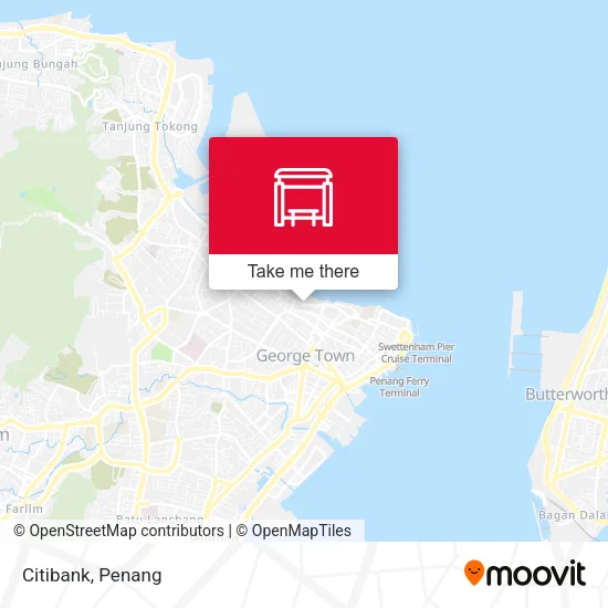 Citibank map