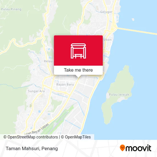 Taman Mahsuri map