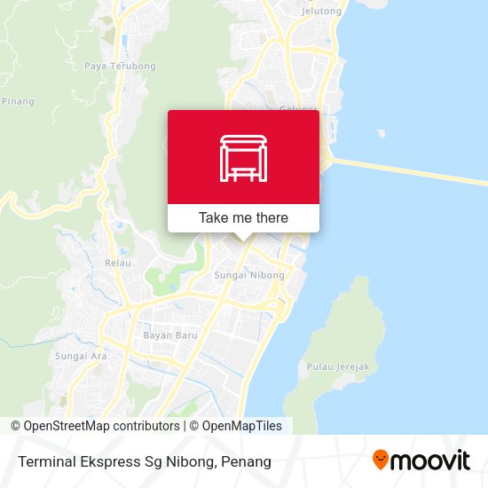 Terminal Ekspress Sg Nibong map