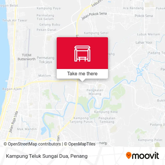 Kampung Teluk Sungai Dua map