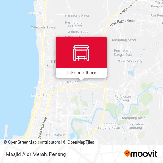 Masjid Alor Merah map