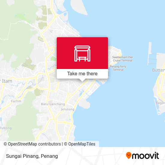 Sungai Pinang map