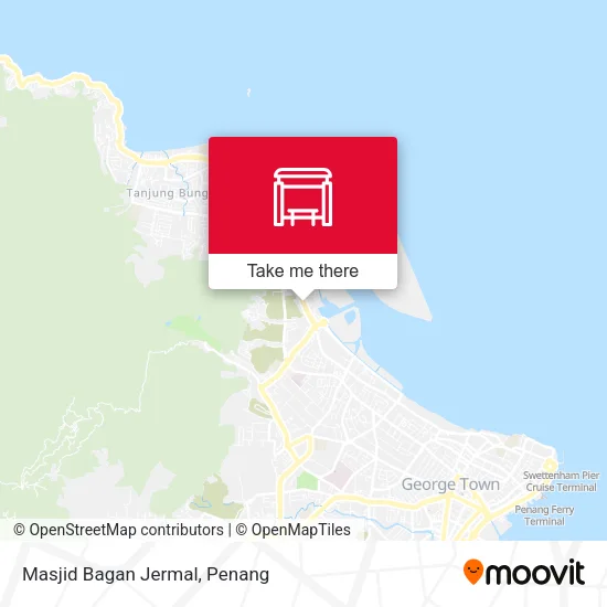 Masjid Bagan Jermal map