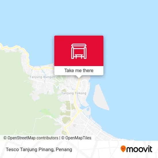 Tesco Tanjung Pinang map