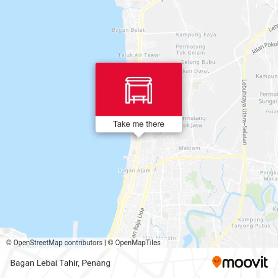 Bagan Lebai Tahir map