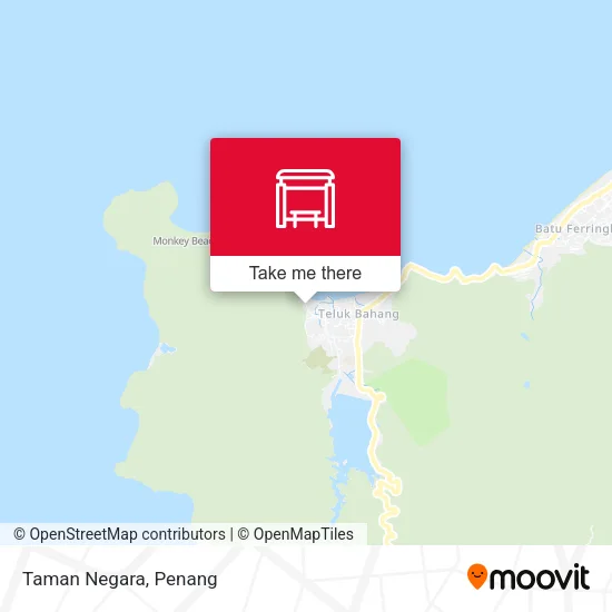Taman Negara map