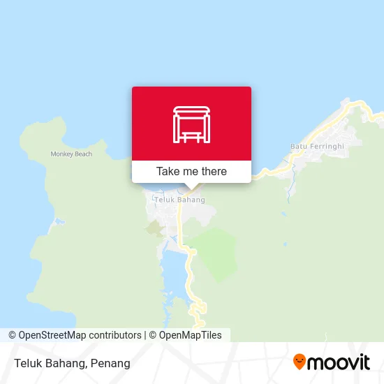 Teluk Bahang map
