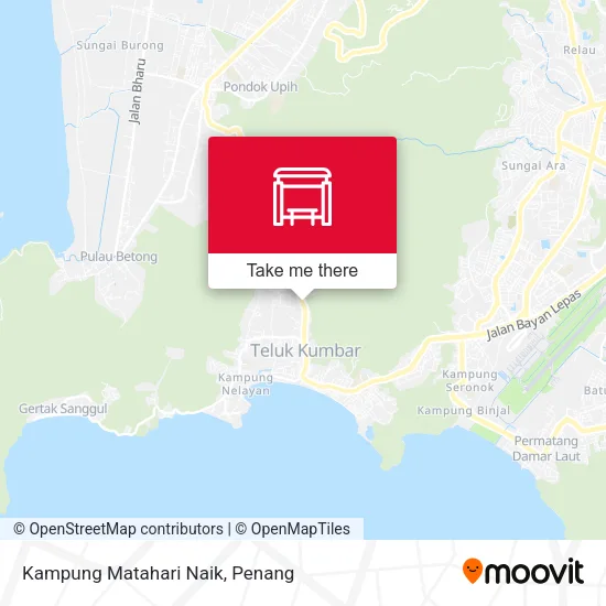 Kampung Matahari Naik map
