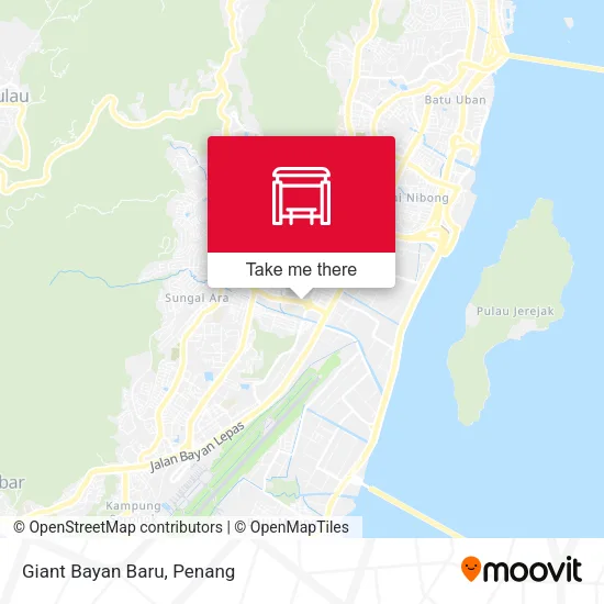 Giant Bayan Baru map