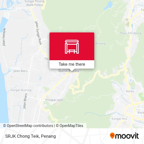 SRJK Chong Teik map