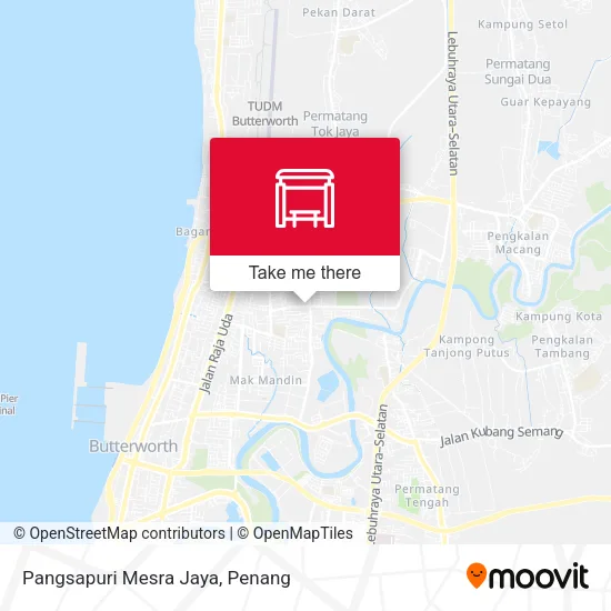 Pangsapuri Mesra Jaya map